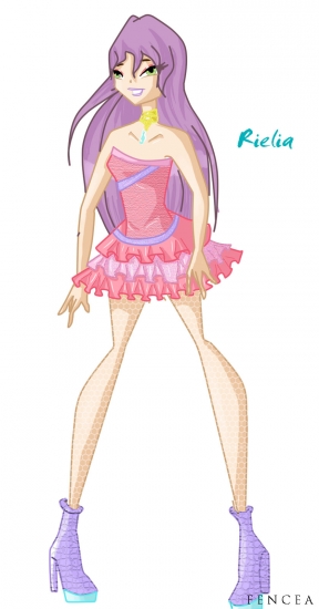 Rielia in summer dress
