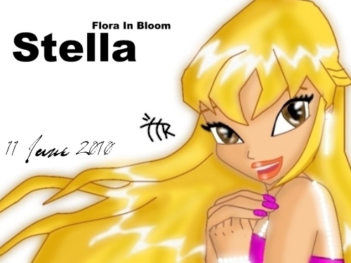 Фанарт Стелла, автор Flora in bloom