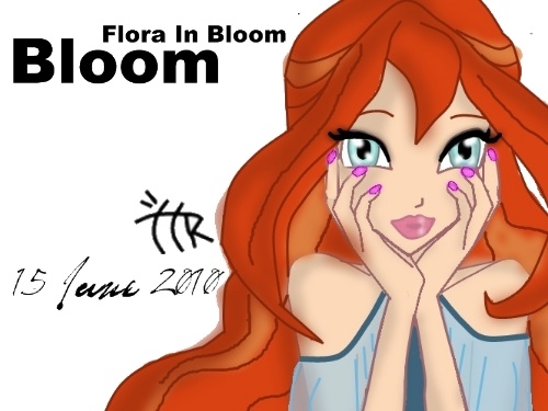 Фанарт Блум, автор Flora in bloom
