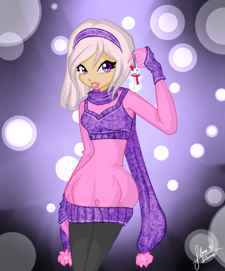 Гарри в зимнем наряде by florainbloom
