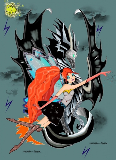 Тёмная сила дракона:Блум!