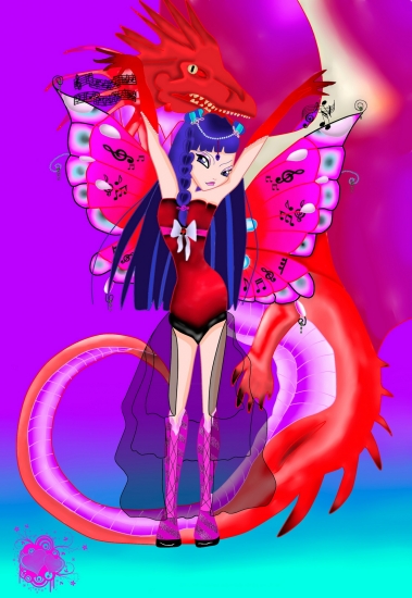 Тёмная сила дракона:Муза!