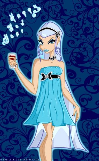 Icy Happy New Year, by IcyDelleTrix