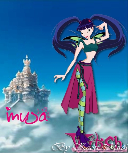 Муза в стиле чародеек WITCH, автор Kaori Mirai