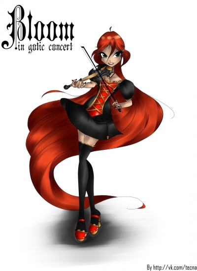 Bloom in gotic concert