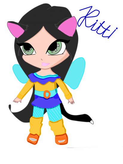 Китти(Kitte)- пикси домашних питомцев(моя пикси).