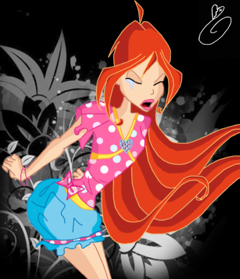 Обработанный рисунок Fantazyme.Автор ksenya123454