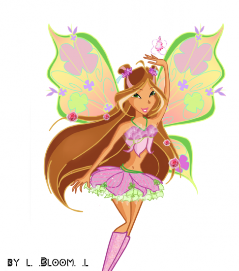 Флора в Беливиксе с пыльцой.