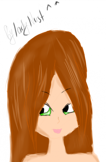Портрет Флоры *-* (by lady Nust ^^)