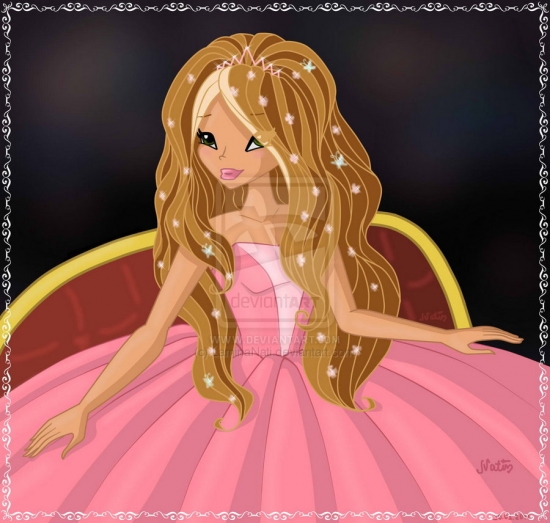 Флора на балу.