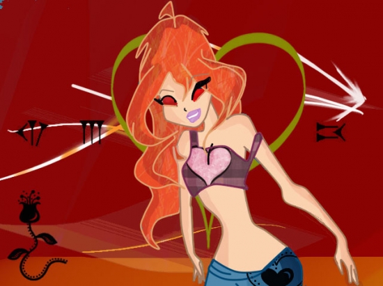 Злая Блум *-*