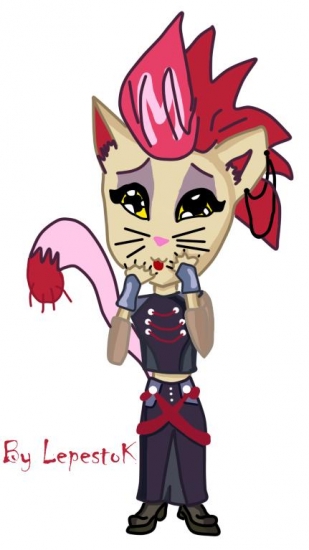 Duman chibi cat by LepestoK