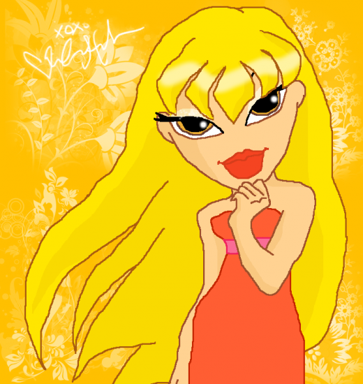 Стелла в стиле братц.