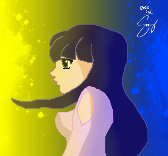 Свет и тень.Муза.