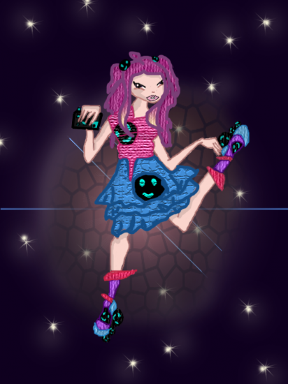 Roxy in Photo style