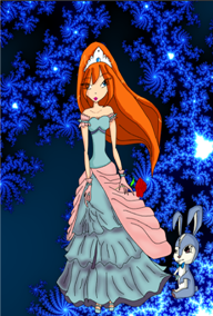 Блум и Кико(обработка рисунка)