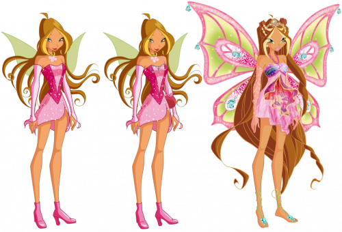 Эволюция феи Флоры