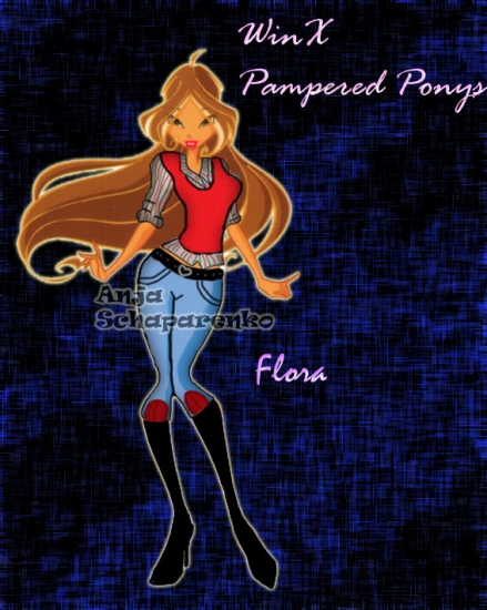 Флора pempered ponys от YasminkA