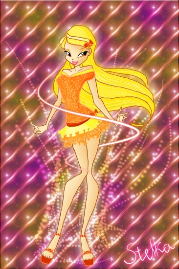 Стелла в платье от Stelka loves Dreams