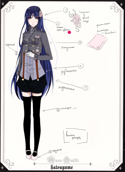 Муза.Аниме стиль