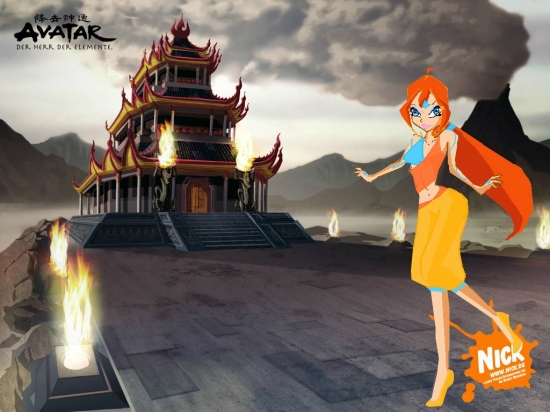 Блумка-повелитель стихии )))