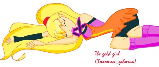 Стелла в наряде второго фильма, автор The Gold Girl