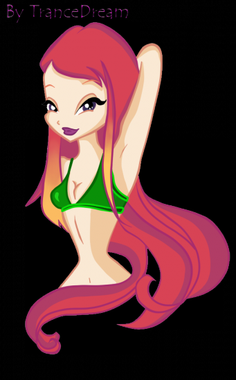 Рокси в купальнике