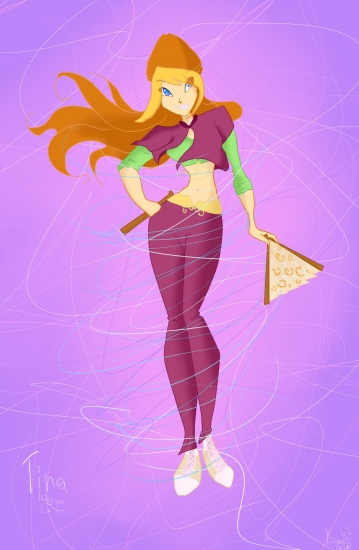 Tina.In wind power...