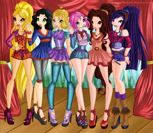 Винкс с лагере