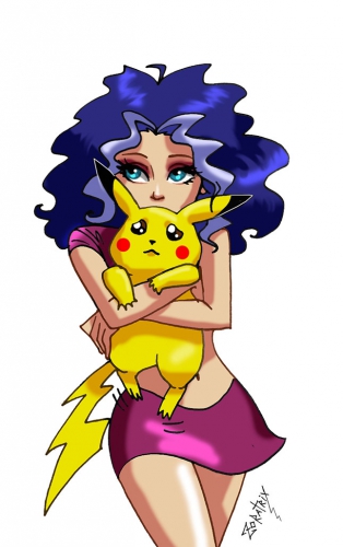 Сторми с Пикачу