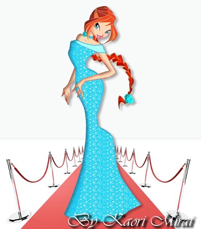 Блум на ковровой дорожке от Kaori Mirai