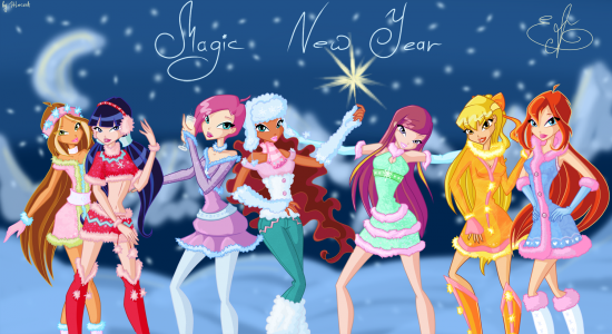 Winx Magic New Year by CoolCatJane