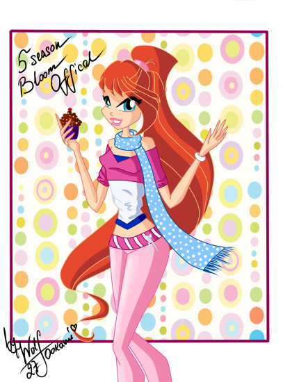 Блум в наряде 5 сезона