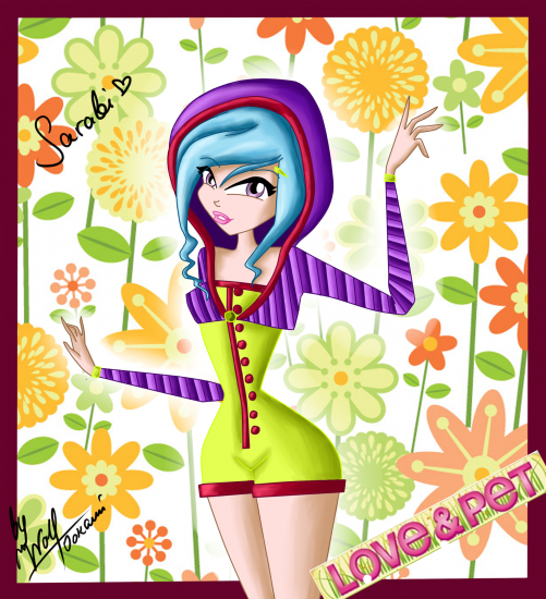 Фанарт в стиле винкс