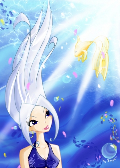 Сайра по водой