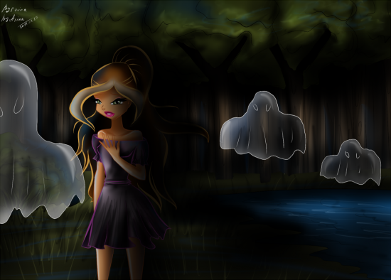 флора в лесу призраков-BY Polina Akinshina-BY Afina Pallada.