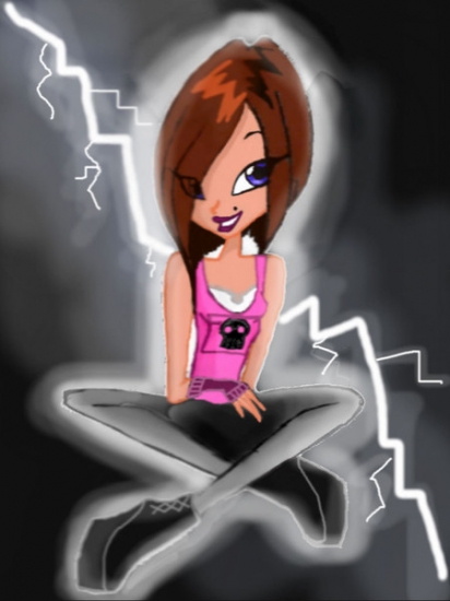 Фанарт в стиле Винкс от Rocker Girl^^