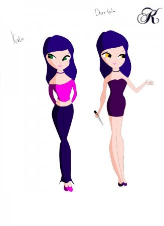 Kate,and dark Kate,by Irina