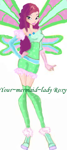 Фанарт Рокси от Your mermaid lady Roxy
