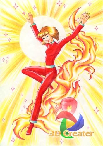 Зажги своё сердце, сияй как солнце! от 3D Сreater