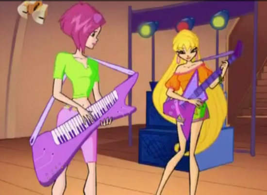 Картинка с Техной и Стеллой