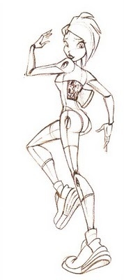 Арт Текны от официального художника Клуба Винкс