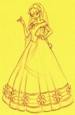 Арт Стеллы от официального художника Клуба Винкс