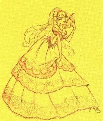 Арт Стеллы от официального художника Клуба Винкс