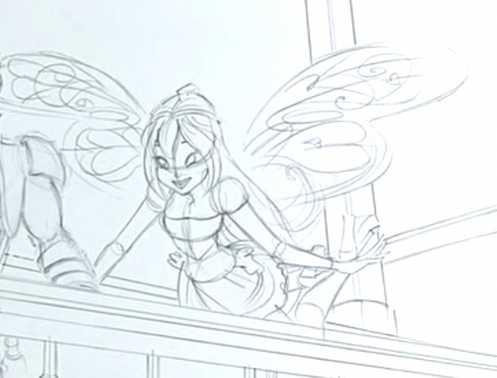 Беливикс Блум набросок