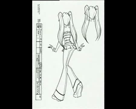 Набросок Музы 3 сезон