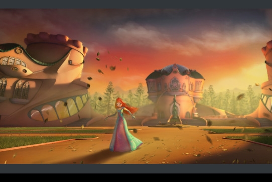 Концепт арт первого фильма Винкс