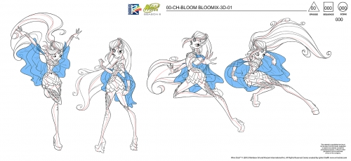 Концепт арт Блум Блумикс к 6му сезону Винкс