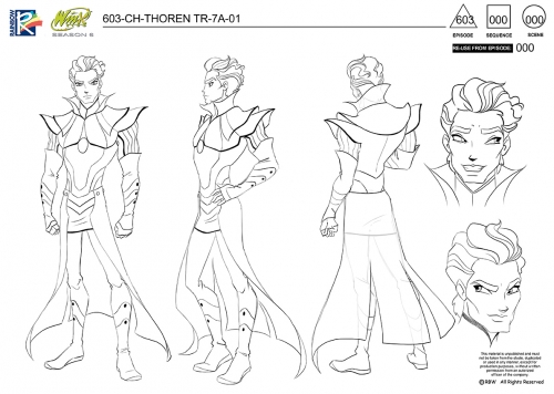 Концепт арт Торена к 6му сезону Винкс