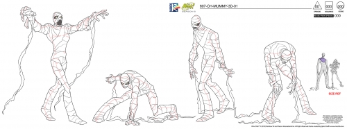 Концепт арт мумии к 6му сезону Винкс